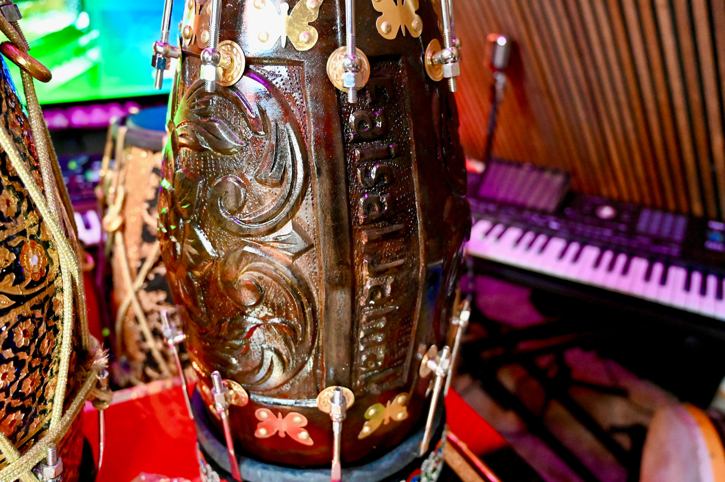 The Darkwood Majesty – Handmade Dholak by Jamal Music Store