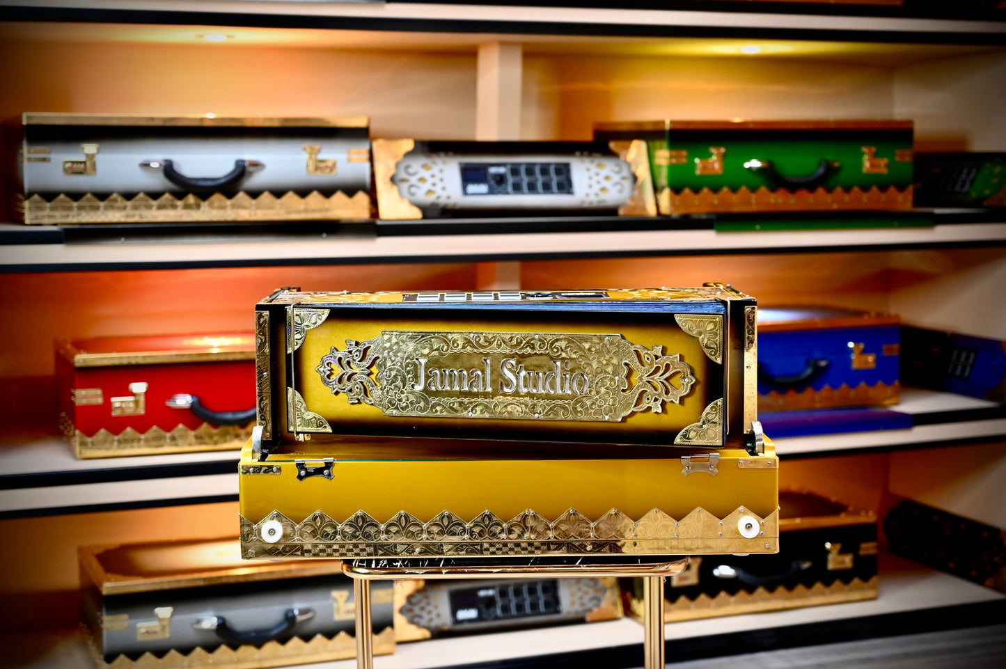 Premium Golden Dark Harmonium X – Ultimate 999 Taals Collection