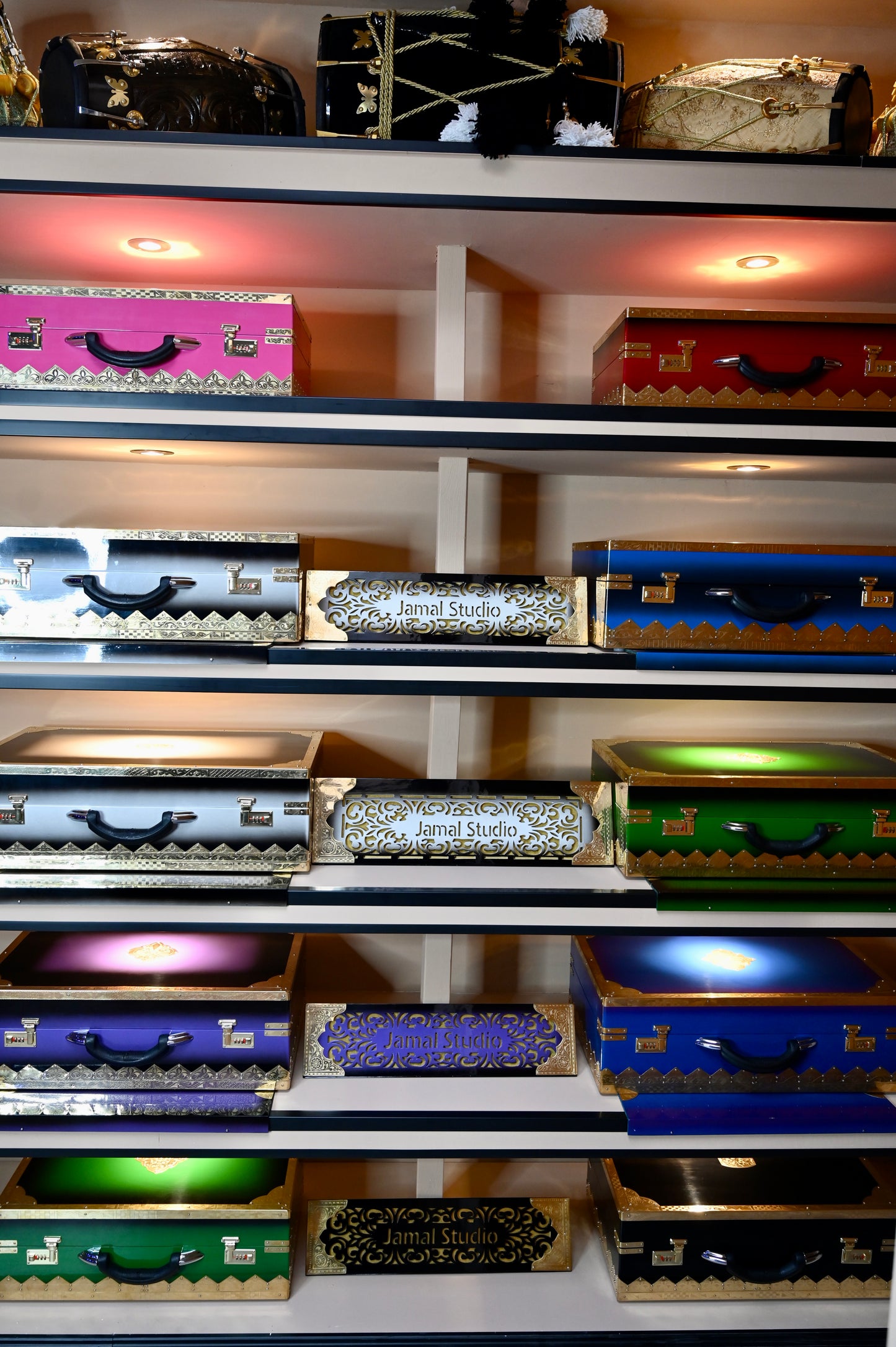 Ocean Blue 4X 13-Reed Harmonium + Sampler 792 Wave taals