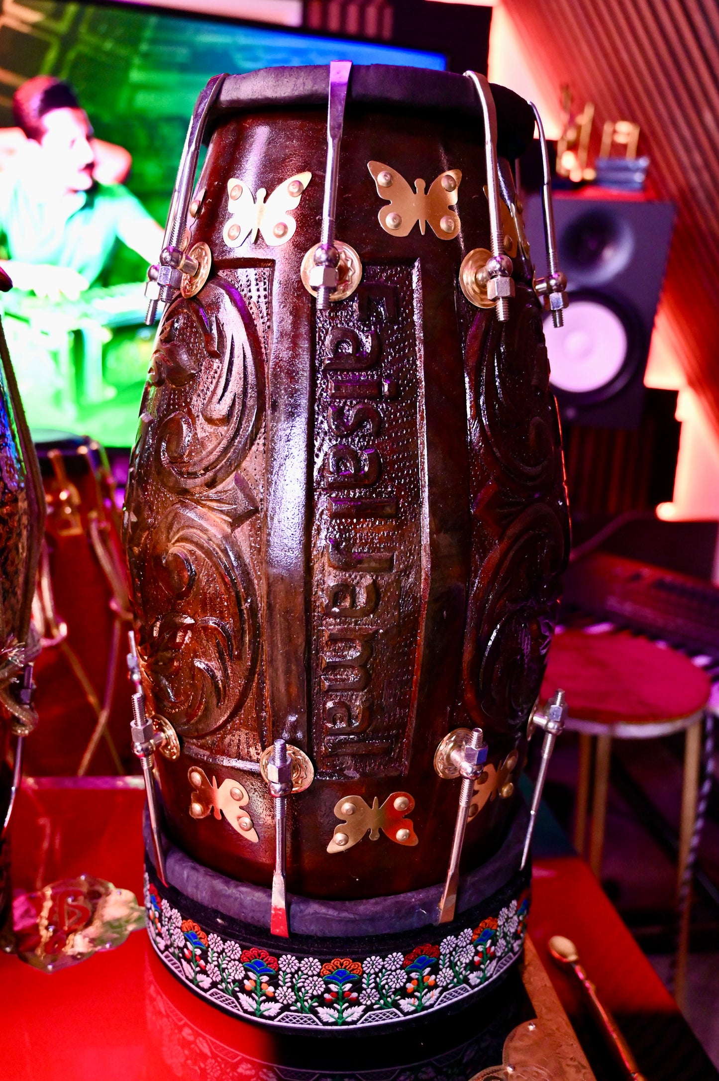 The Darkwood Majesty – Handmade Dholak by Jamal Music Store