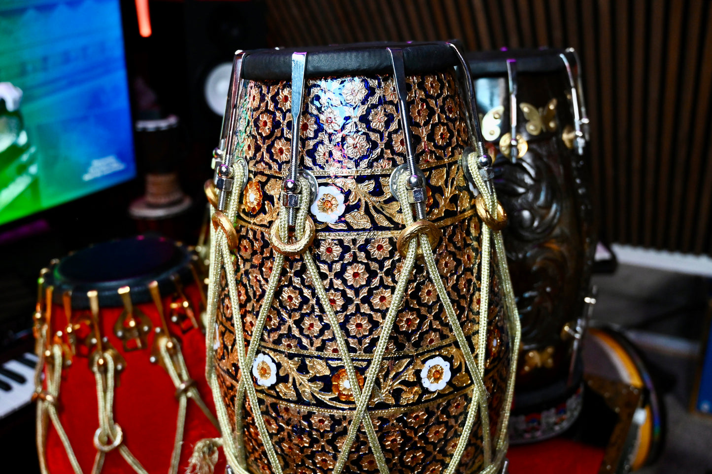 Handcrafted Dholak
