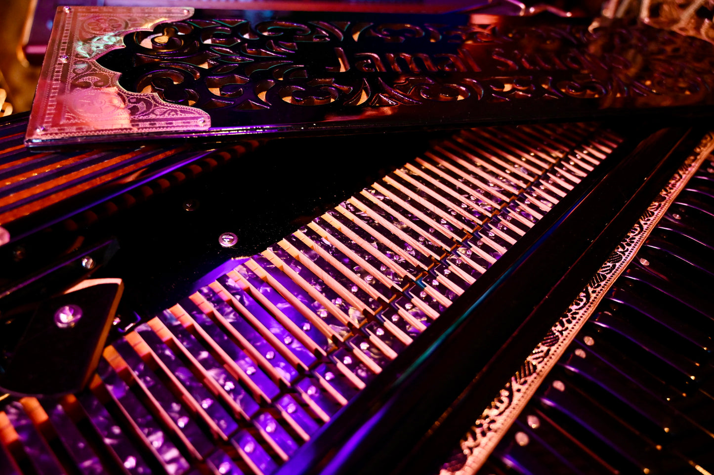 Royal Black Gold Harmonium – 3X 9 Reed Handmade Edition