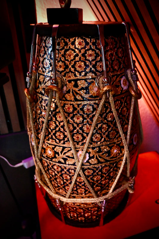 Handcrafted Dholak