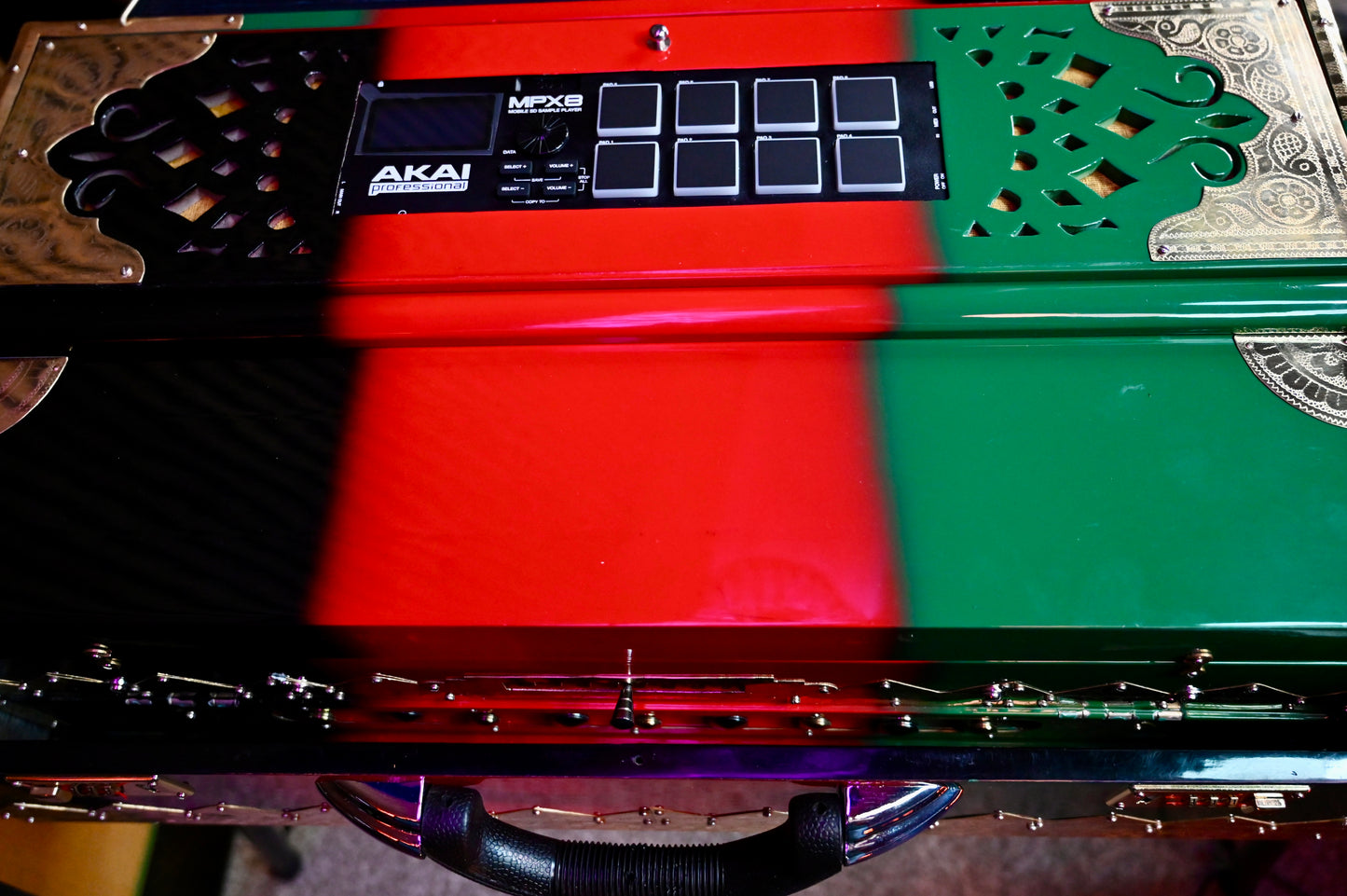 Handmade 5-Line Harmonium by Jamal Music Store – Afghan Soul in Every Note 🇦🇫