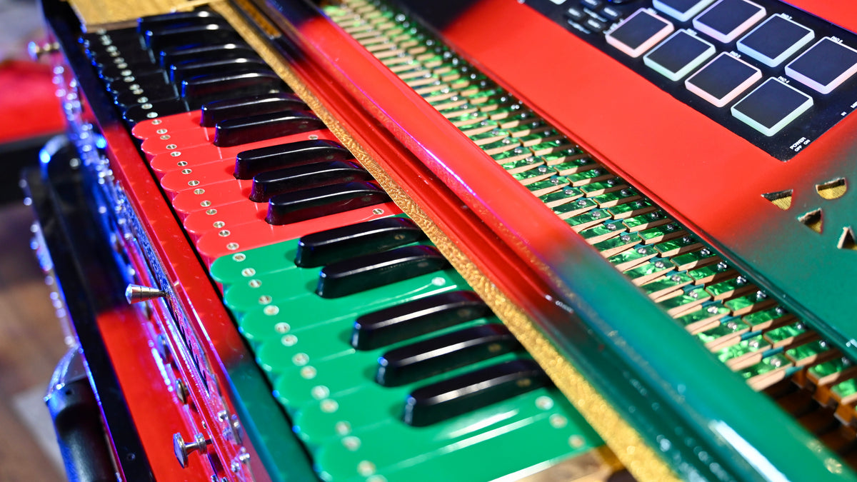 Handmade 4-Line Harmonium by Jamal Music Store – Afghan Soul in Every Note 🇦🇫